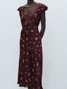 NWT Mango Maxi floral Dress size small